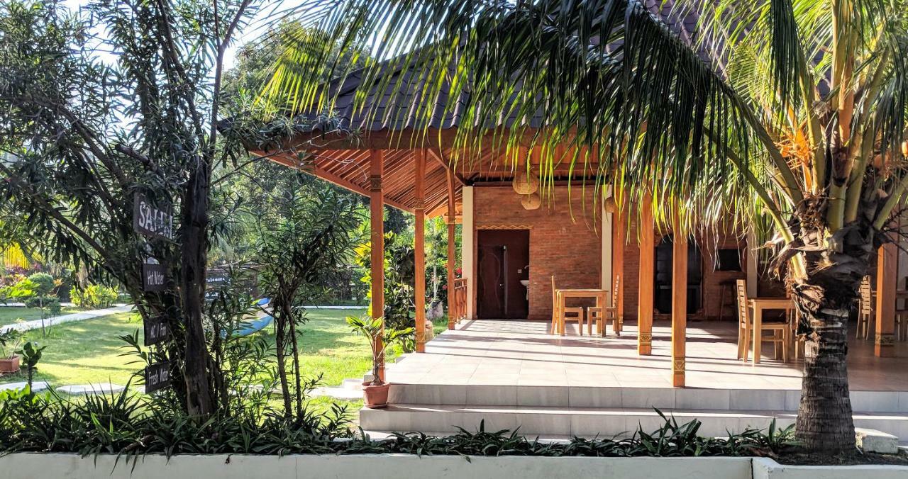 Salili Bungalow Gili Air Eksteriør bilde
