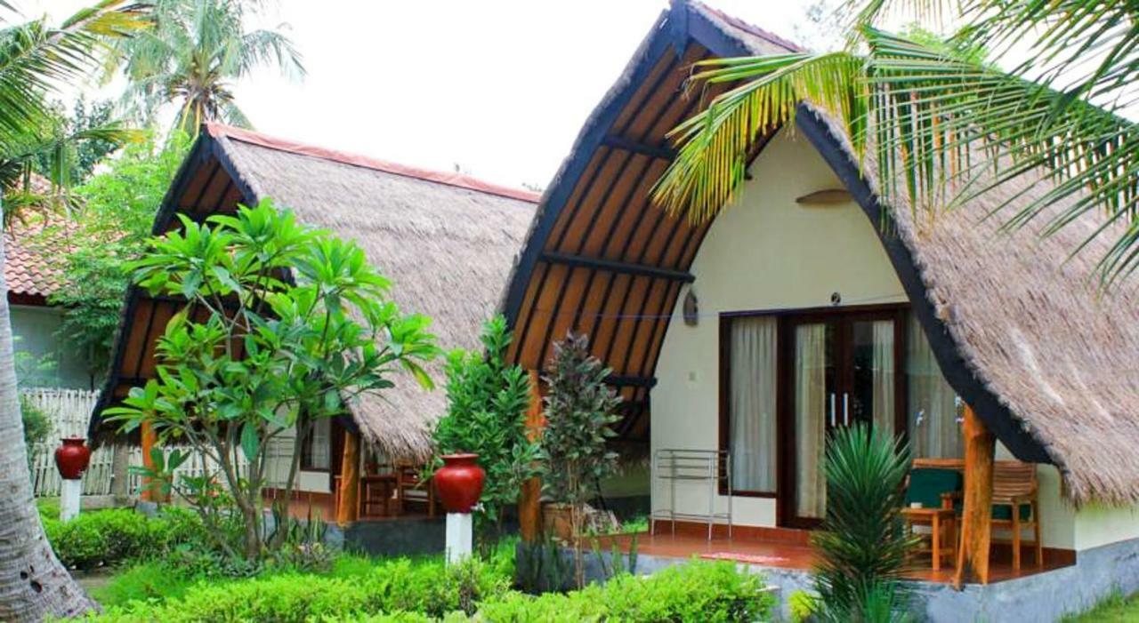 Salili Bungalow Gili Air Eksteriør bilde