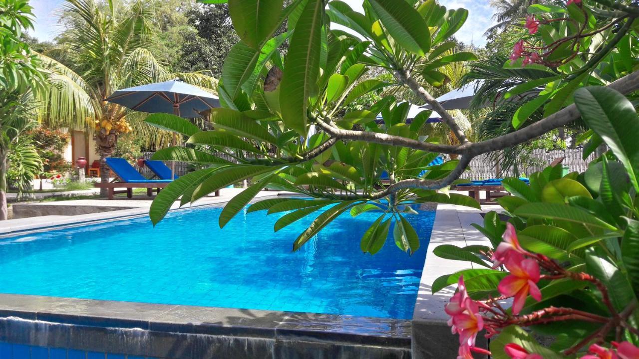 Salili Bungalow Gili Air Eksteriør bilde