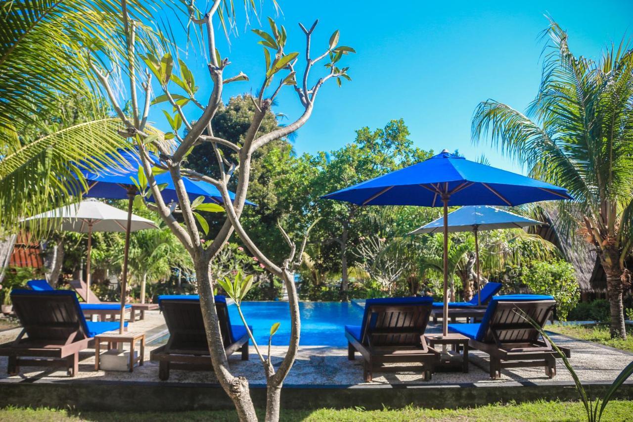Salili Bungalow Gili Air Eksteriør bilde
